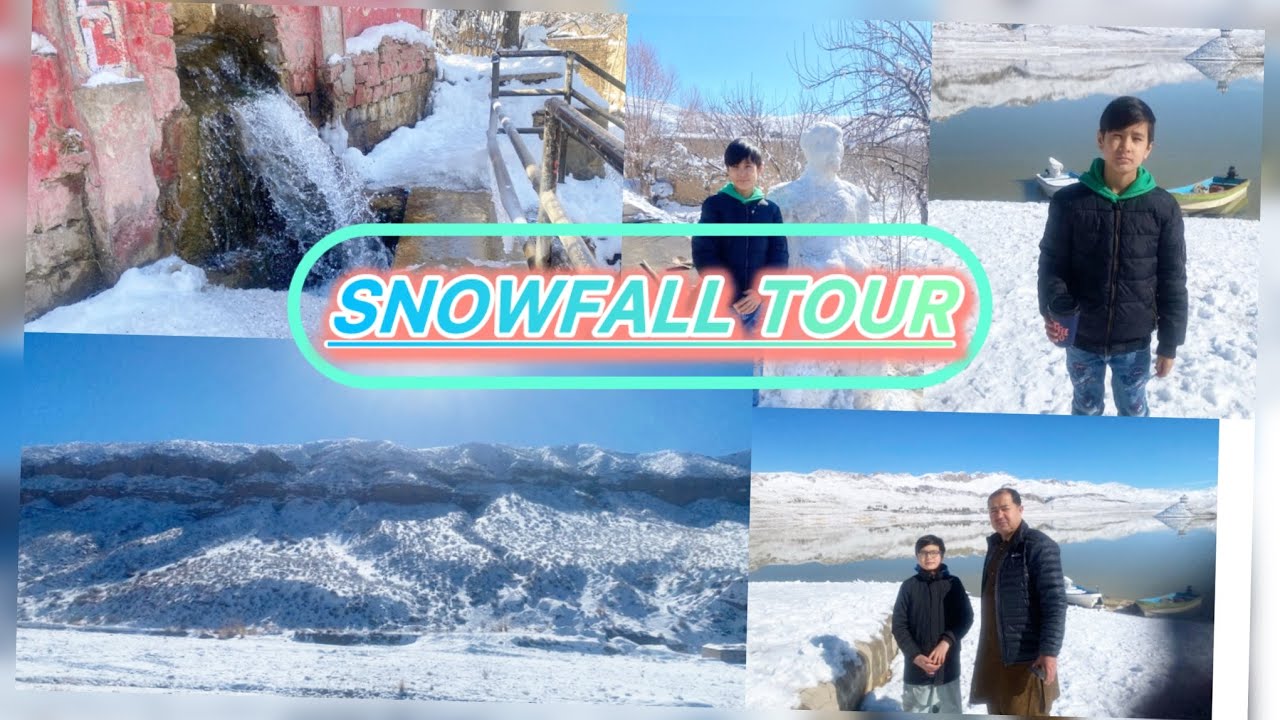 ❄️ Snowfall tour of Hanna Lake and Hanna Urak, Quetta 🌨️ 
