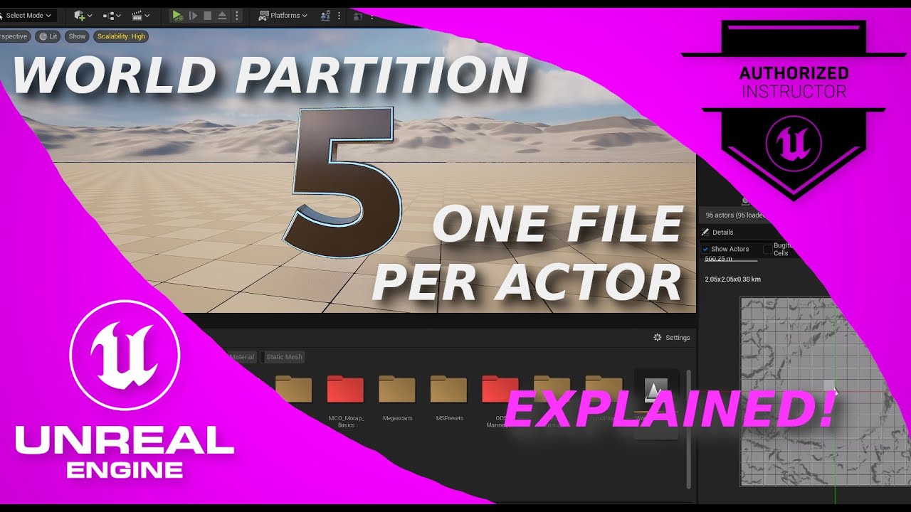 UE5 World Partition and One File Per Actor, and why you should be excited!