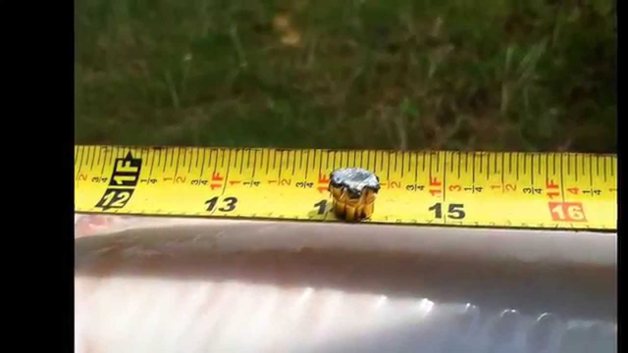 .380 ACP Fiocchi Extrema XTP Ballistics Meat Test