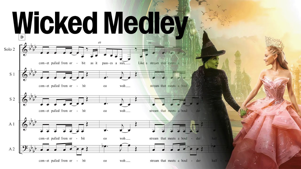 Wicked Medley - SSAA Choir/A Cappella Arrangement