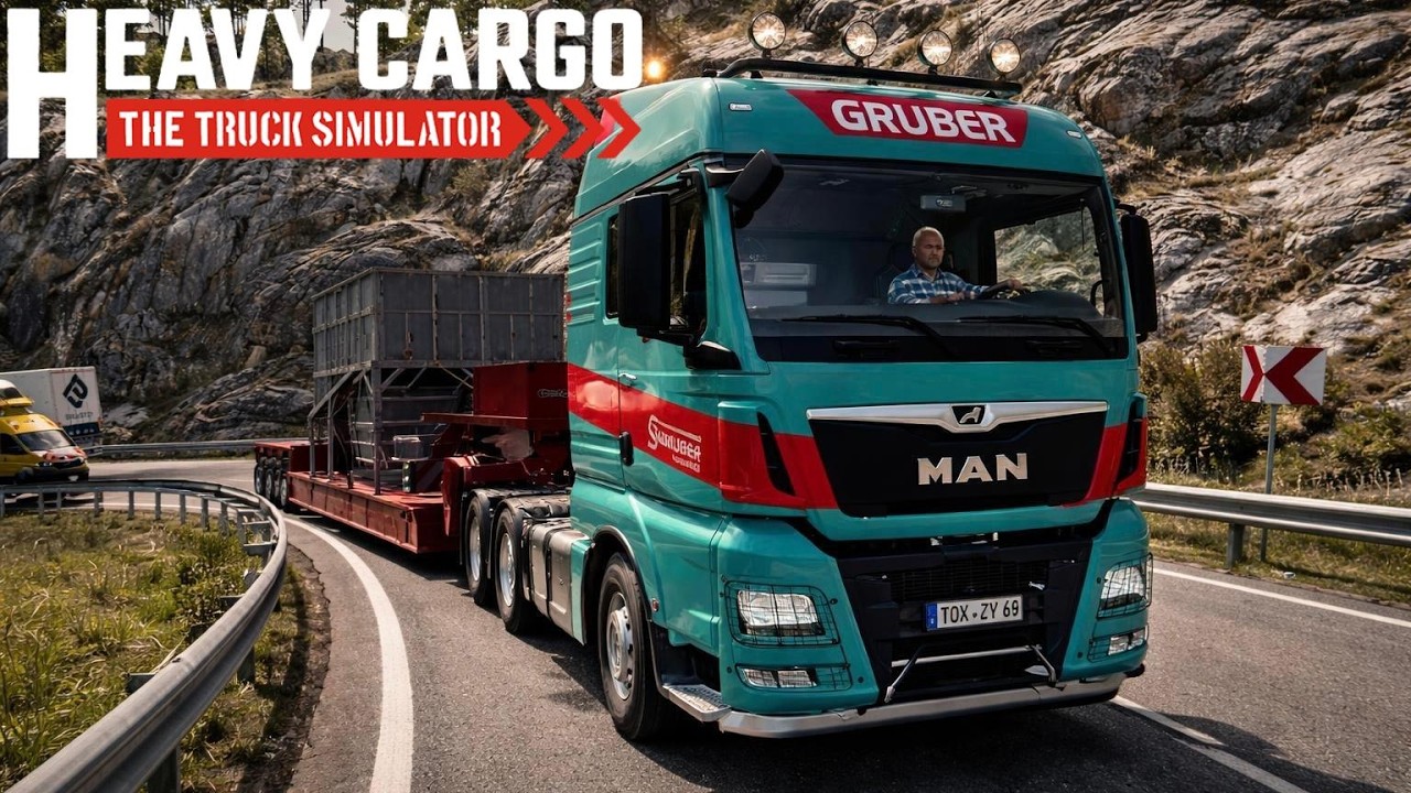 Heavy Cargo The Truck Simulator – Auftrag Mit Überbreite zum Steinbruch | Gameplay Deutsch