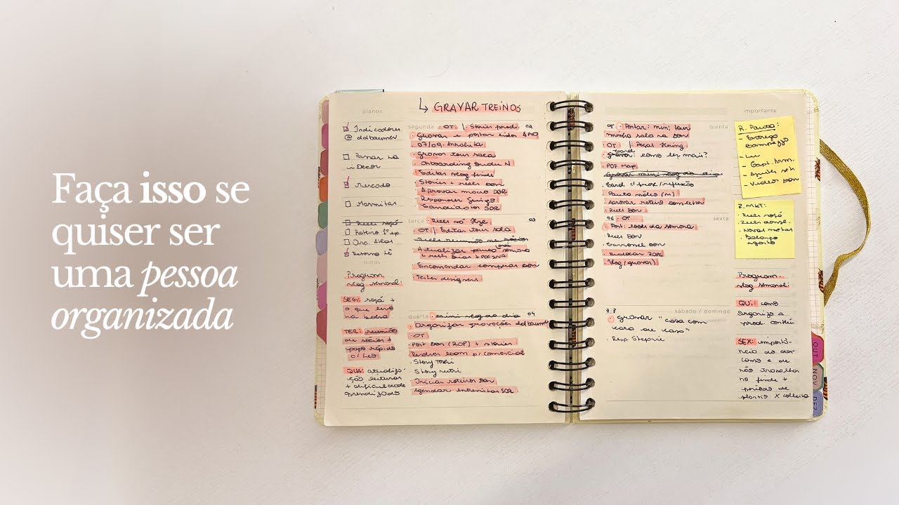 Como dar o primeiro passo para ser uma pessoa organizada (e como eu comecei)