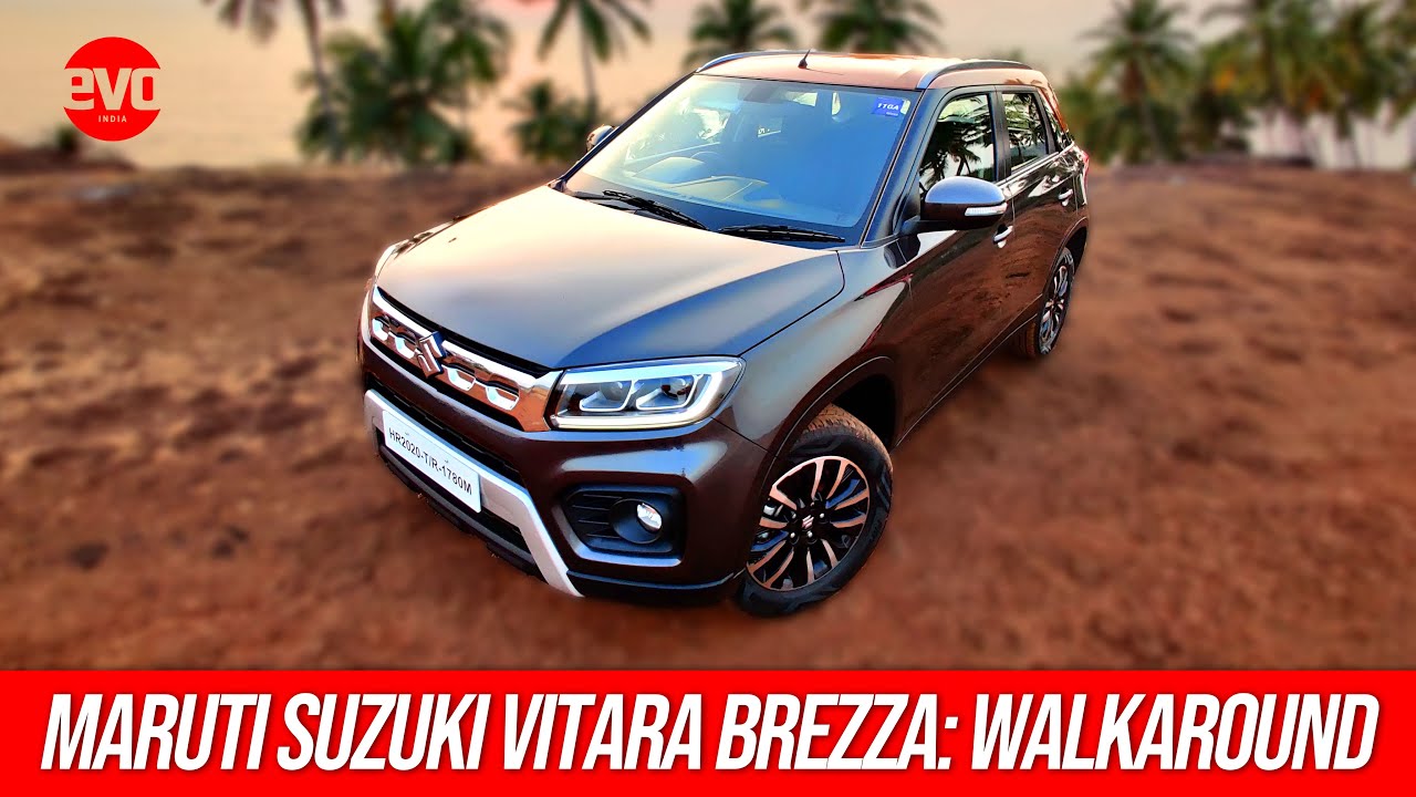 Maruti Suzuki Vitara Brezza petrol automatic walkaround | evo India
