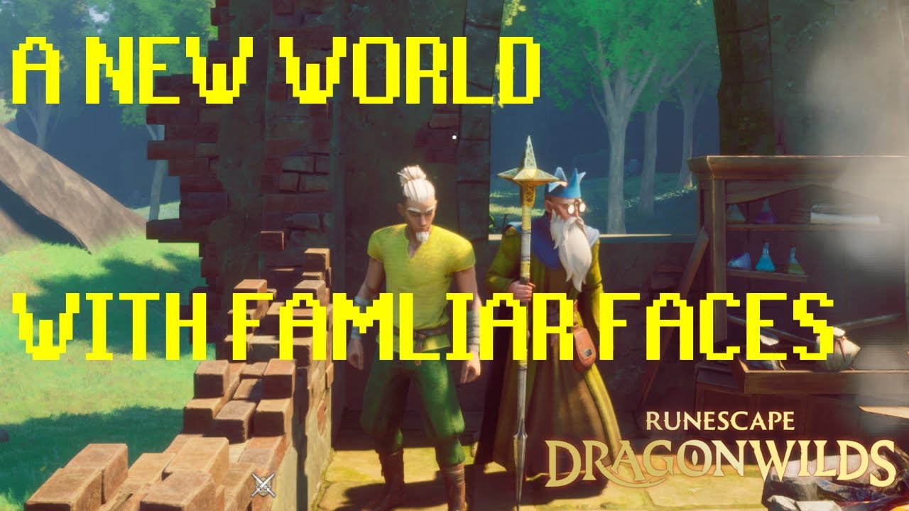 New RuneScape Game?! First Look at Dragonwilds Tutorial!!!