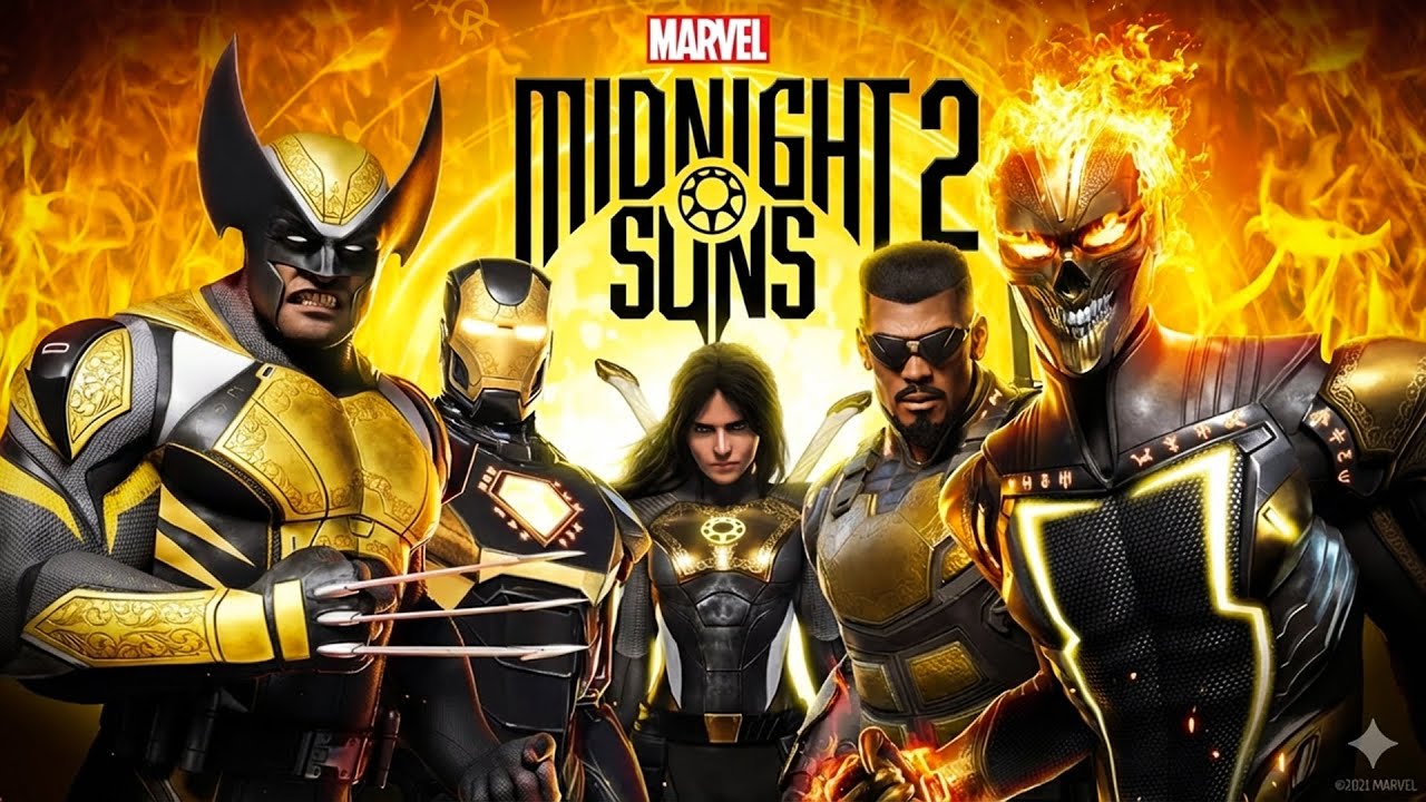 Marvel Superhero Full Movie 2025 | Midnight Sons 2  | (MARVEL MIDNIGHTS SUNS) | Game Movie