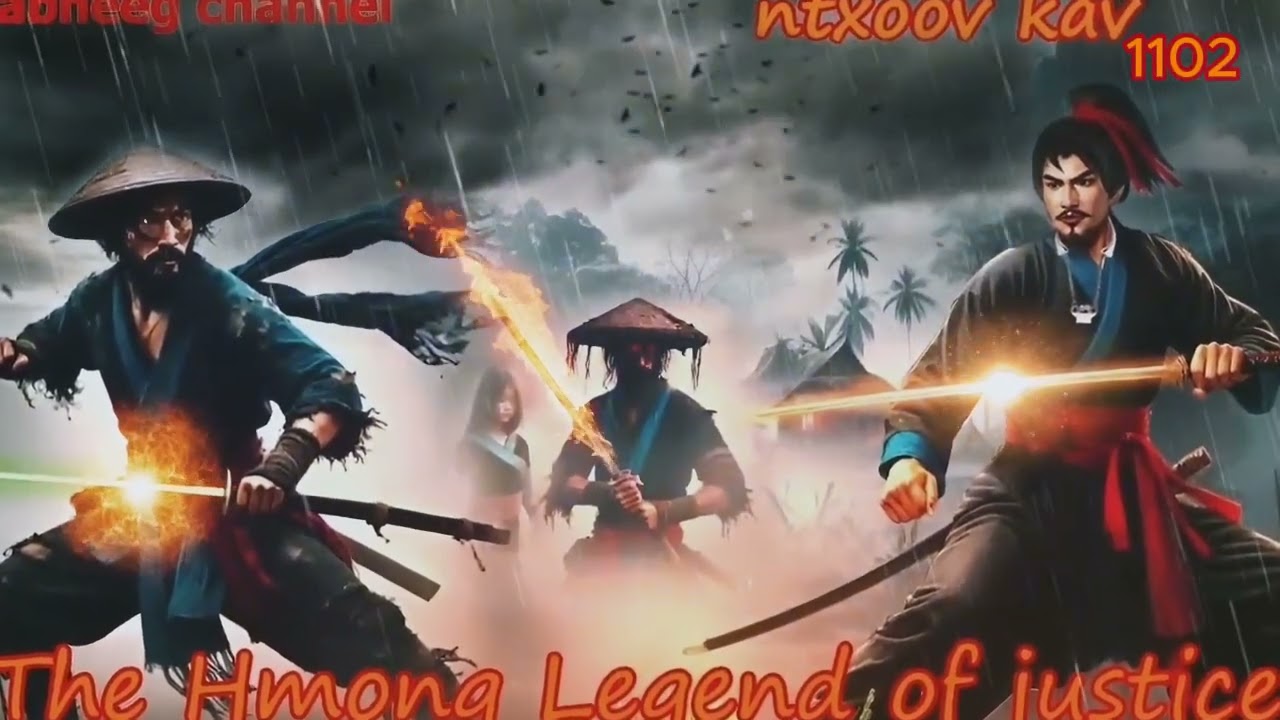 Ntxoov kav The Hmong Legend Part 1.102 - Yawg Liaj Nrob - Sword fighter for justice