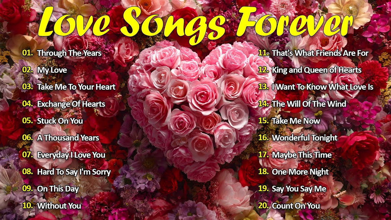 GREATEST HITS OF LOVE SONGS 70'S 80'S 90'S🌹BEST 100 LOVE SONGS 2025🌹AIR SUPPLY, LIONEL RICHIE