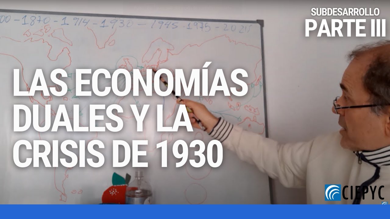 Las economías duales y la crisis de 1930 - Subdesarrollo (Parte III) / Introducción a la Economía