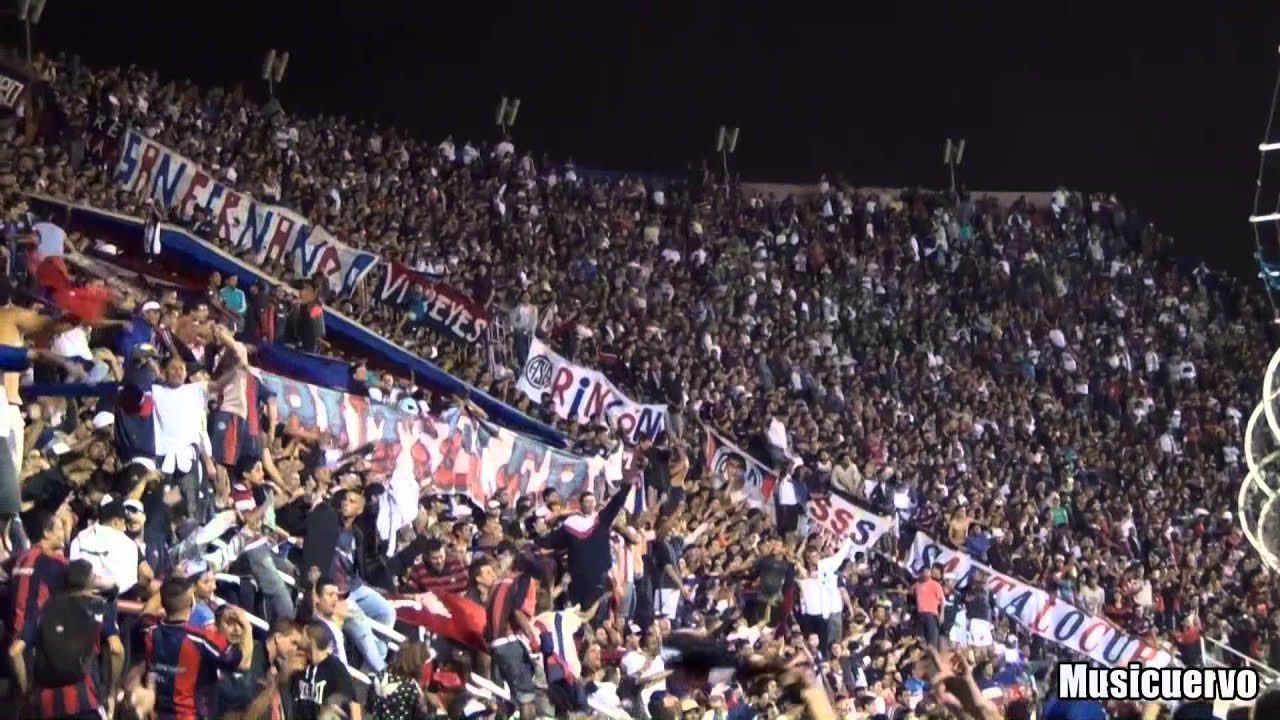 San Lorenzo 1 Racing 0 Esta es tu banda descontrolada, siempre te alentó..