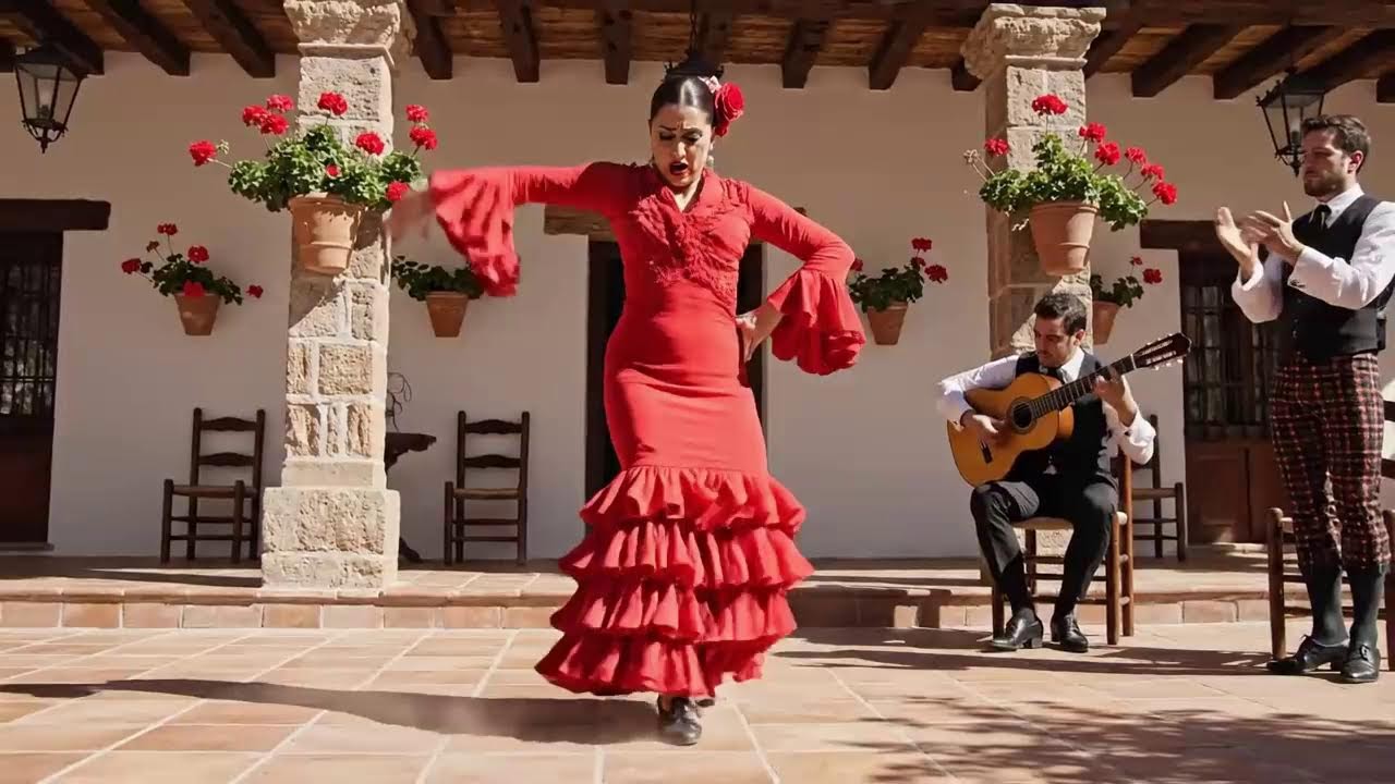 A BEAUTIFUL FLAMENCO GUITAR! Guitar & Oud Fusion That Warms the Heart | Flamenco Music Dance 🌙
