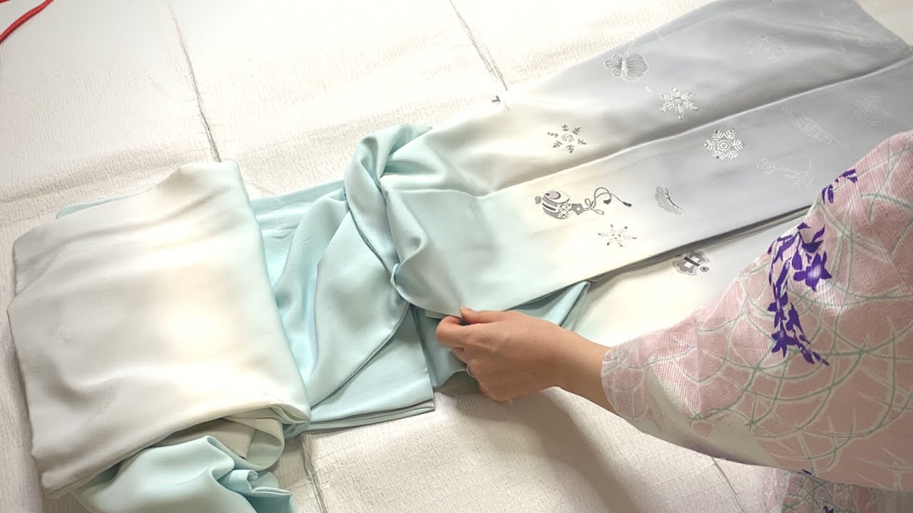 #七緒　着物のたたみ方/How to fold Kimono/きものすなお