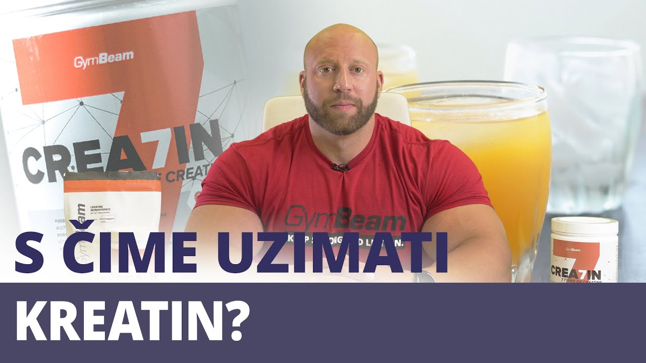 Je li bolje uzimati kreatin s vodom ili sa sokom? 🥤 | GymBeam | Fitness Academy