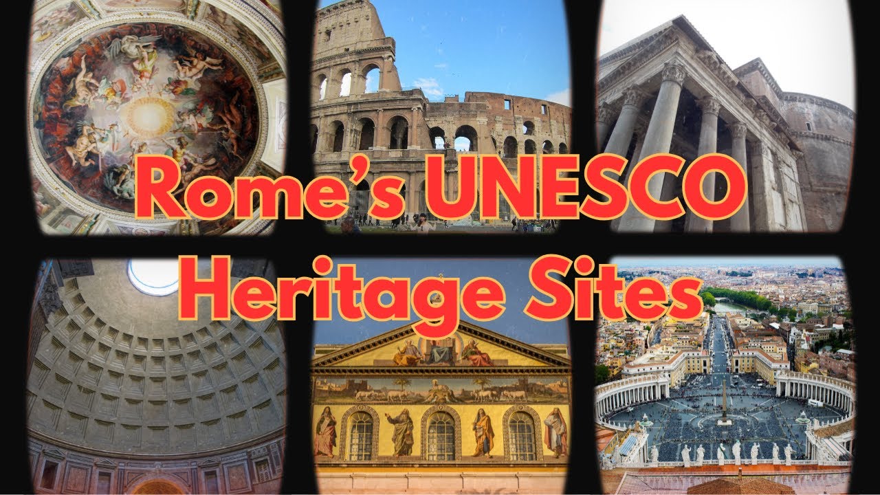 Rome&rsquo;s UNESCO Heritage Sites: Historic Center, Vatican Properties & Basilica of St  Paul #rome