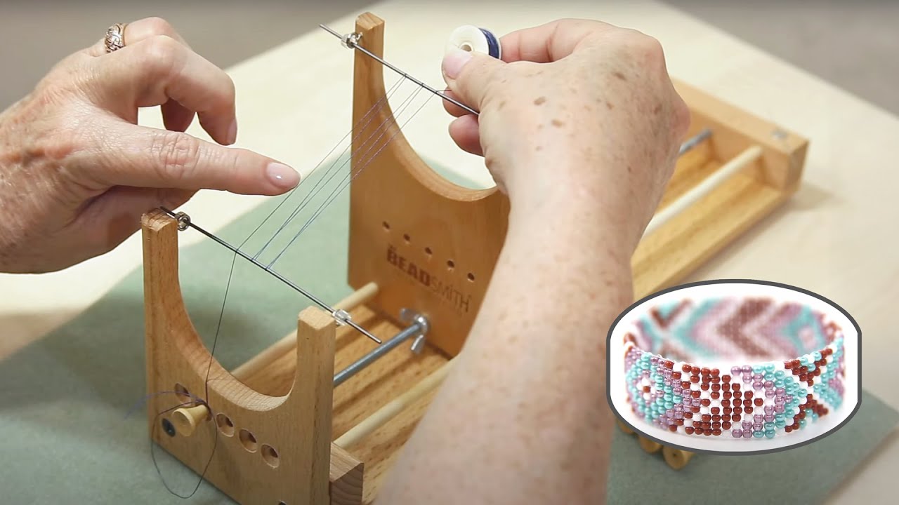 Complete Beginners Guide To Bead Looming With Seed Beads #diy #beads #bracelet