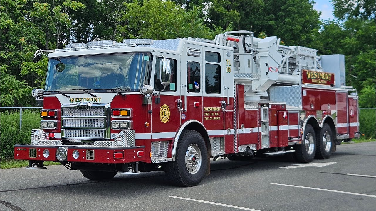 Westmont Fire Company No. 1 - 2025 Pierce Enforcer 100’ Ascendant Aerial Tower (AAT)