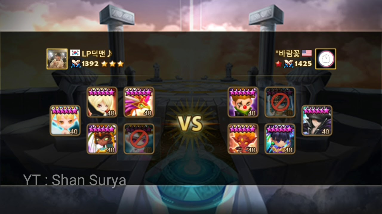 The Power Of Fei (Dark Kungfu Girl) in Special League Arena | Summoners War