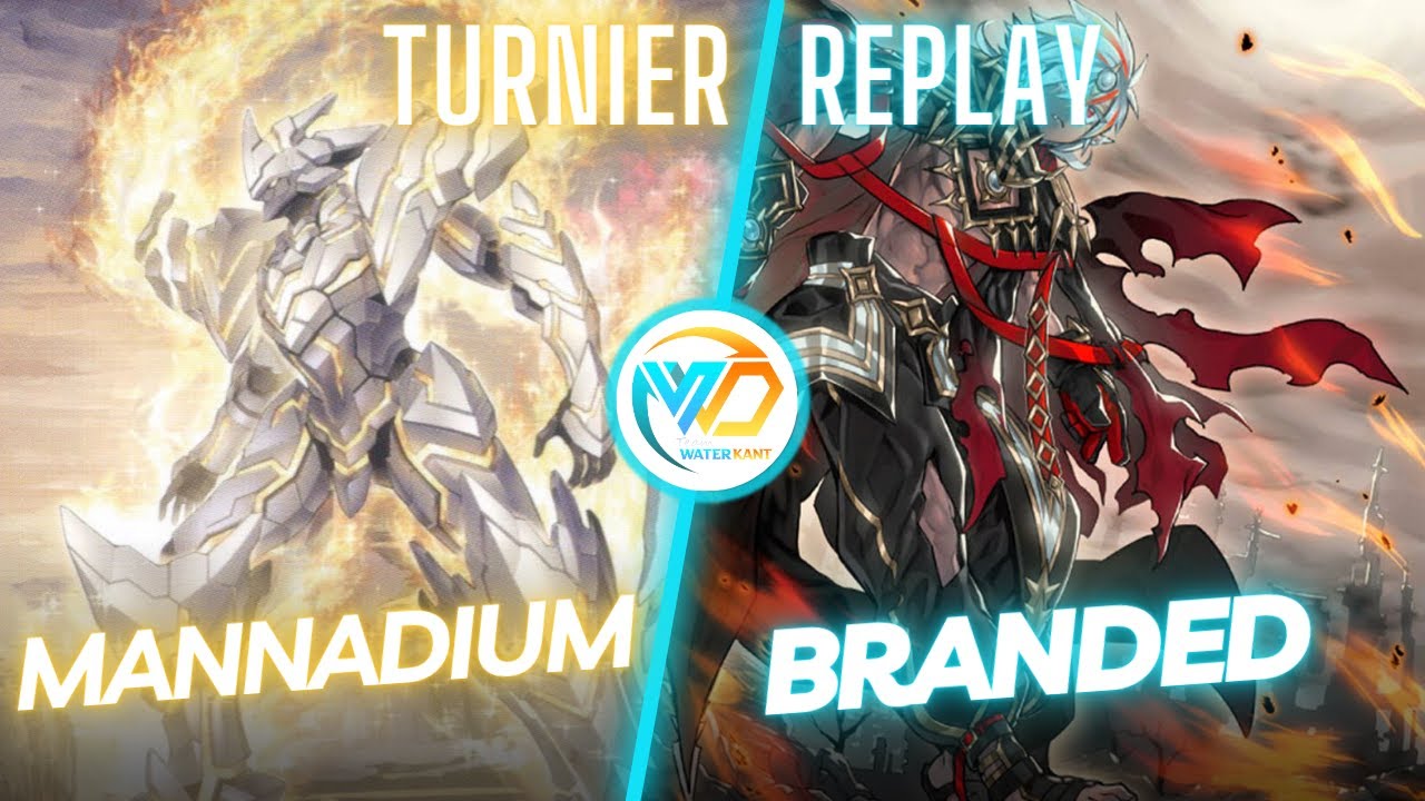 Yu-Gi-Oh! Waterkant Tournament Replay #5 | 5.Match | Mannadium vs Branded