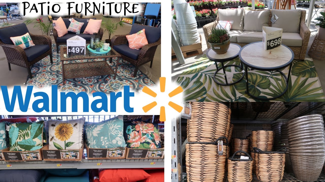 WALMART * PATIO FURNITURE & MORE