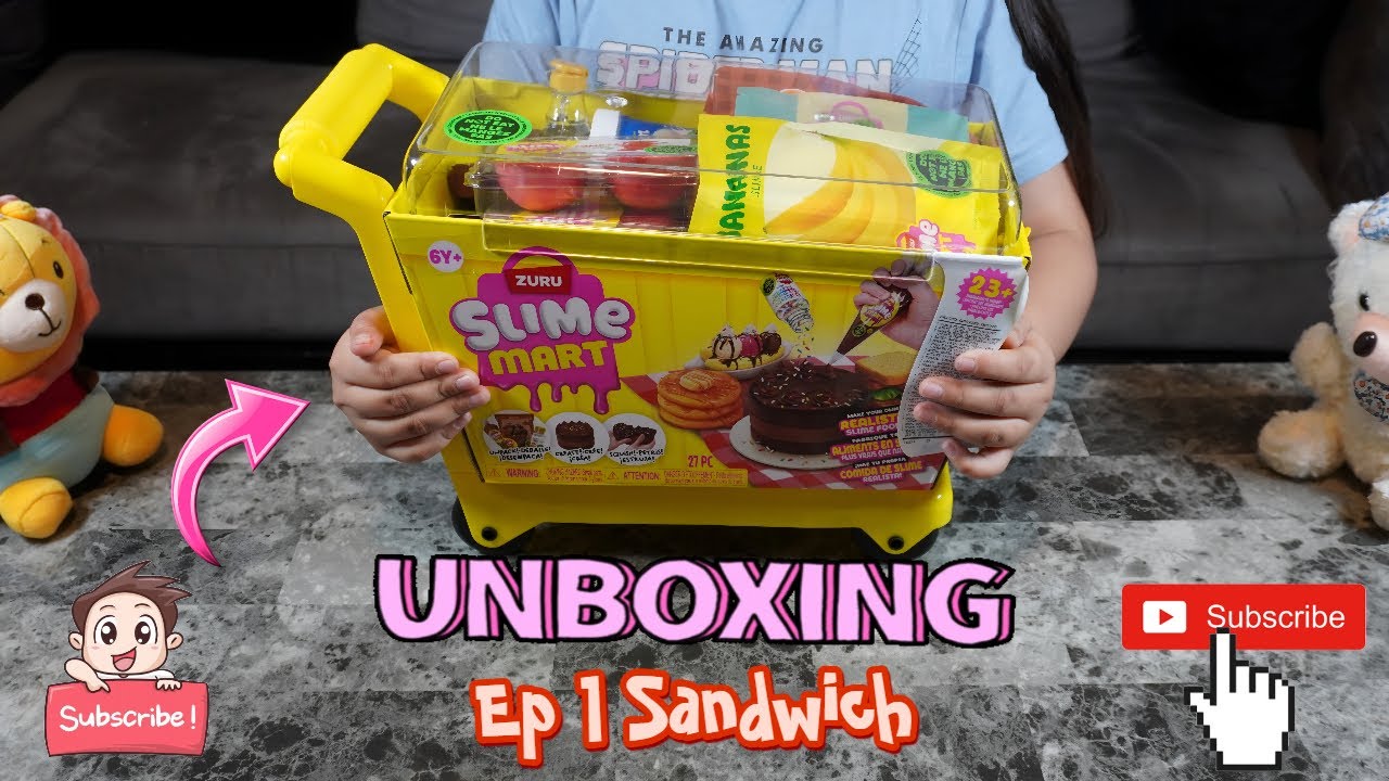 Slime Mart Shopping Cart Edition Ep 1 Sandwich ASMR