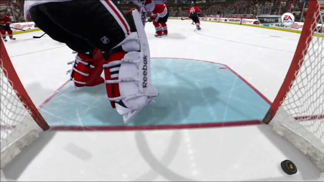 Bacon SlapShot SNIPE Goal (Pure Snipe, no Gl*tch)  NHL 14
