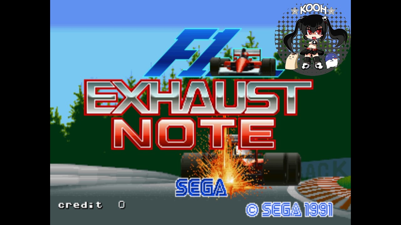¡Simulador de F1 en arcade en 2d! ¡INCREIBLE! - F1 Exhaust Note - comentado  Español