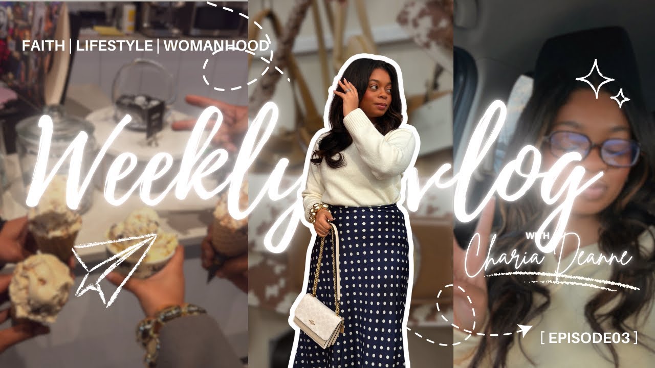 WEEKLY VLOG | Life Update, Shopping, Birthday Dinner, and more!🤍 | Charia Deanne #vlog #vlogs #fypシ
