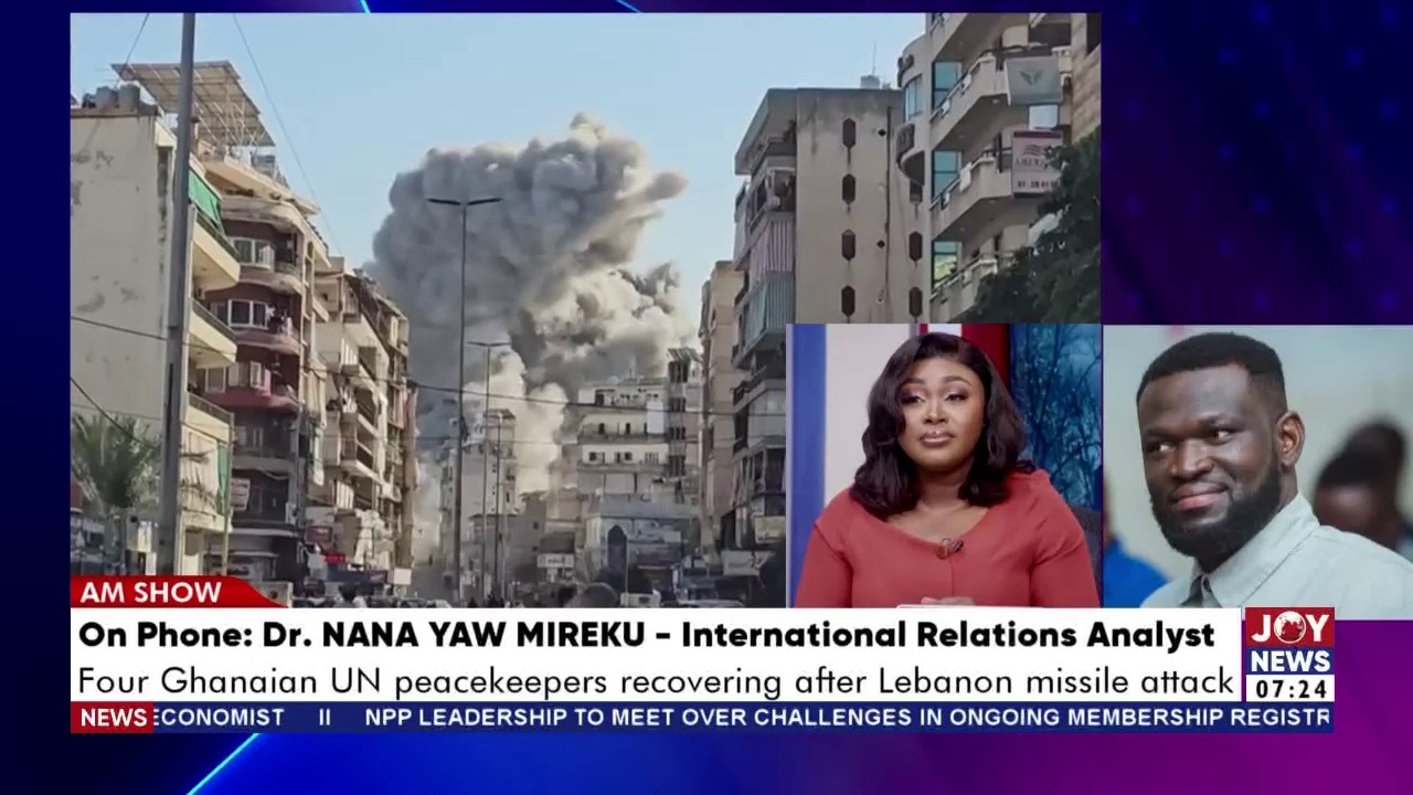 Israel-US-Iran War: 4 Ghanaian UN peacekeepers recovering after Lebanon missile attack