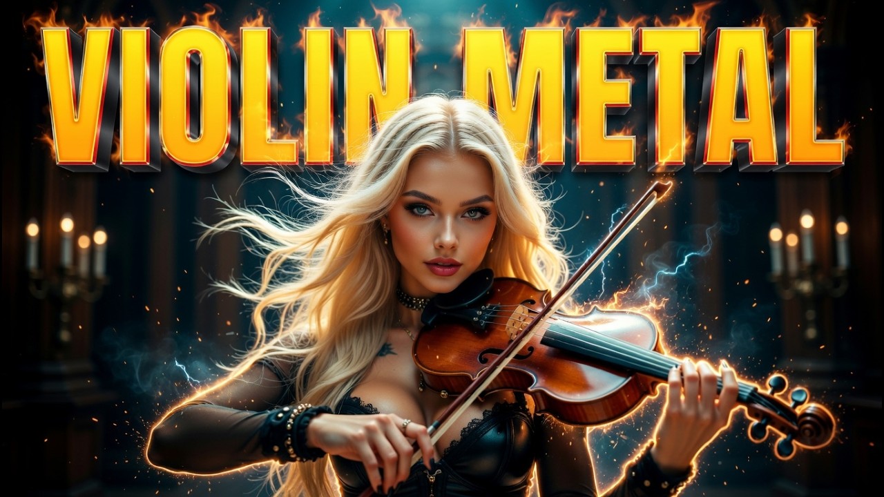 METAL MUSIC + VIOLIN 🔥🙌💪 Increase your energy while you train, play or work