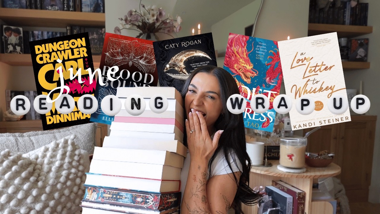 Все книги, которые я прочитала в июне (и мои оценки!) без спойлеров 📖🌟