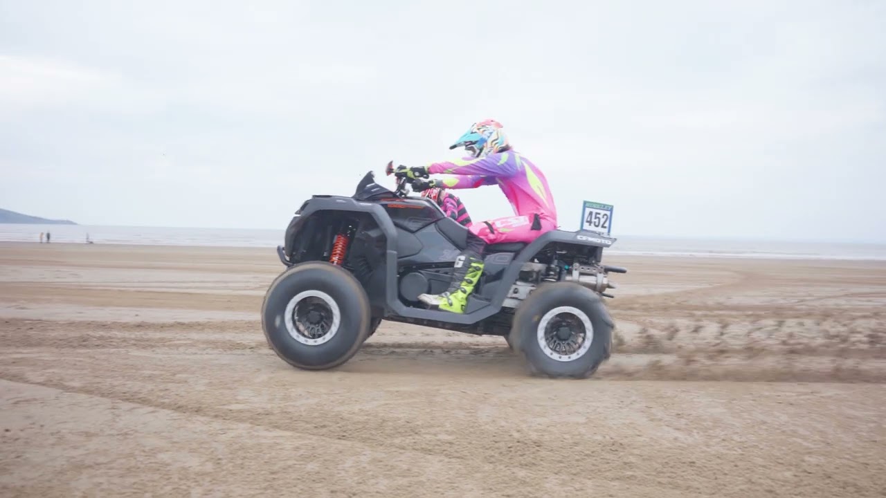 CFMOTO UK enters Weston Beach Race 4x4 Quads and Adult Solos