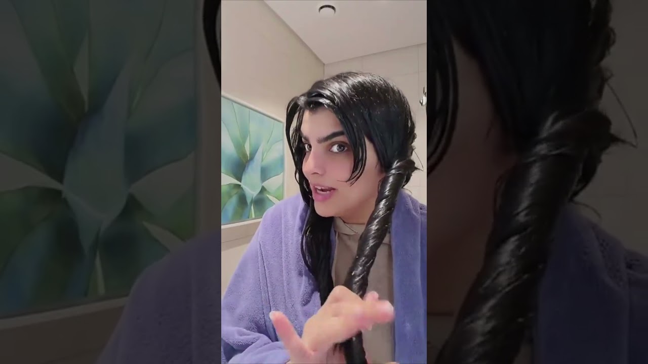 ساره الودعاني ونجلاء | ساره الودعاني وماسك الشعر 😍