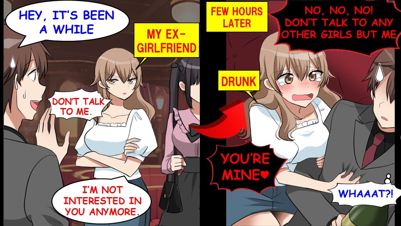 [Manga Dub]I Ran Into My Ex-Girlfriend From Years Ago, And When She Got Drunk She Clung To Me[RomCom