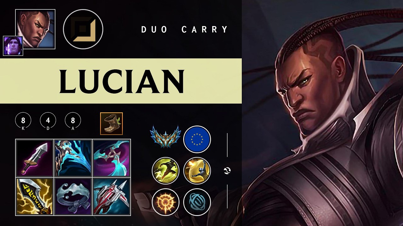 Lucian ADC vs Jinx - EUW Challenger Patch 26.05