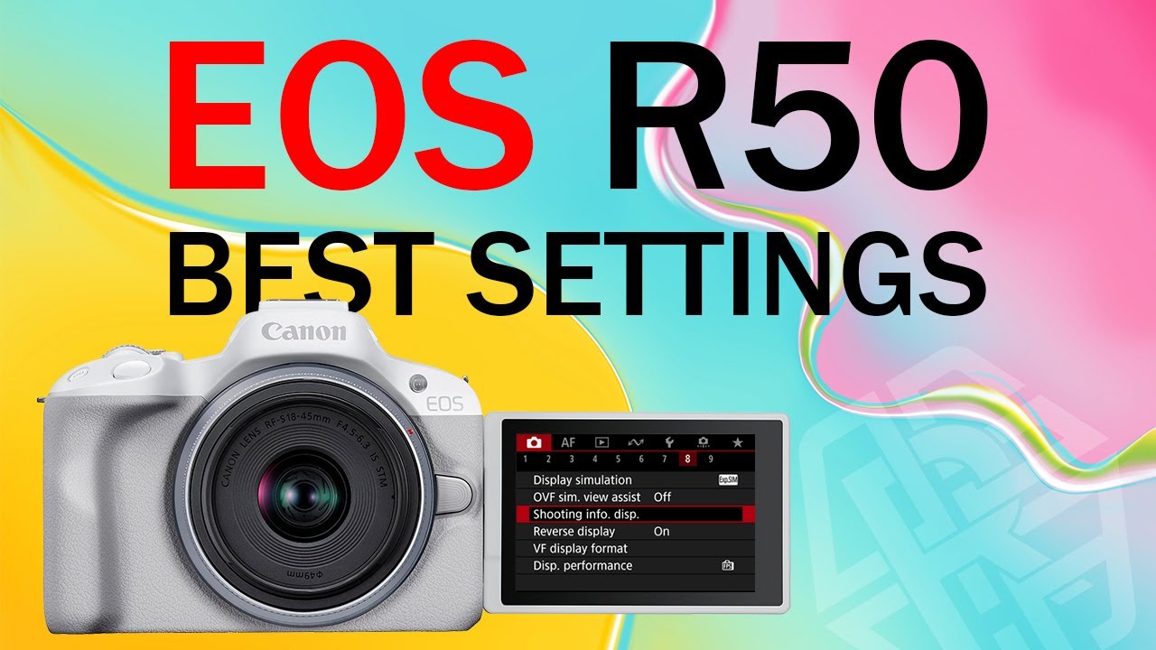 ကျွန်တော်‌ ပြောပြချင်တဲ့ Canon EOS R50 Best Setting များအကြောင်း