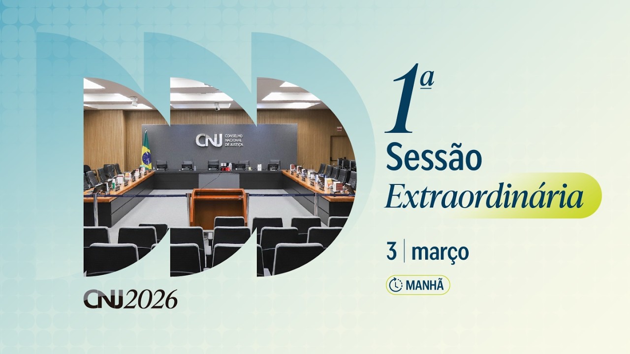 1ª Sessão Extraordinária de 2026 - 3 de março (Manhã)