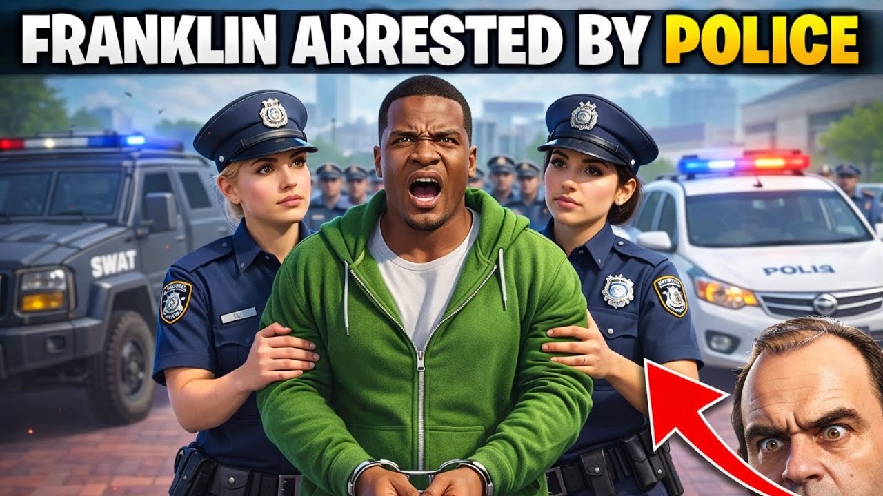 FRENKLIN ARRESTED  THE GTA POLICE-INDIAN THEFT AUTO SIMULATOR
