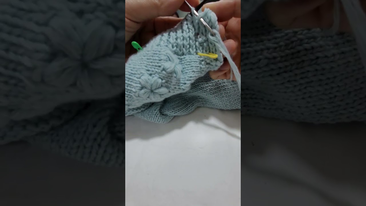돗바늘 코막음 대바늘 쉽고  이쁘게 뜨는  팁