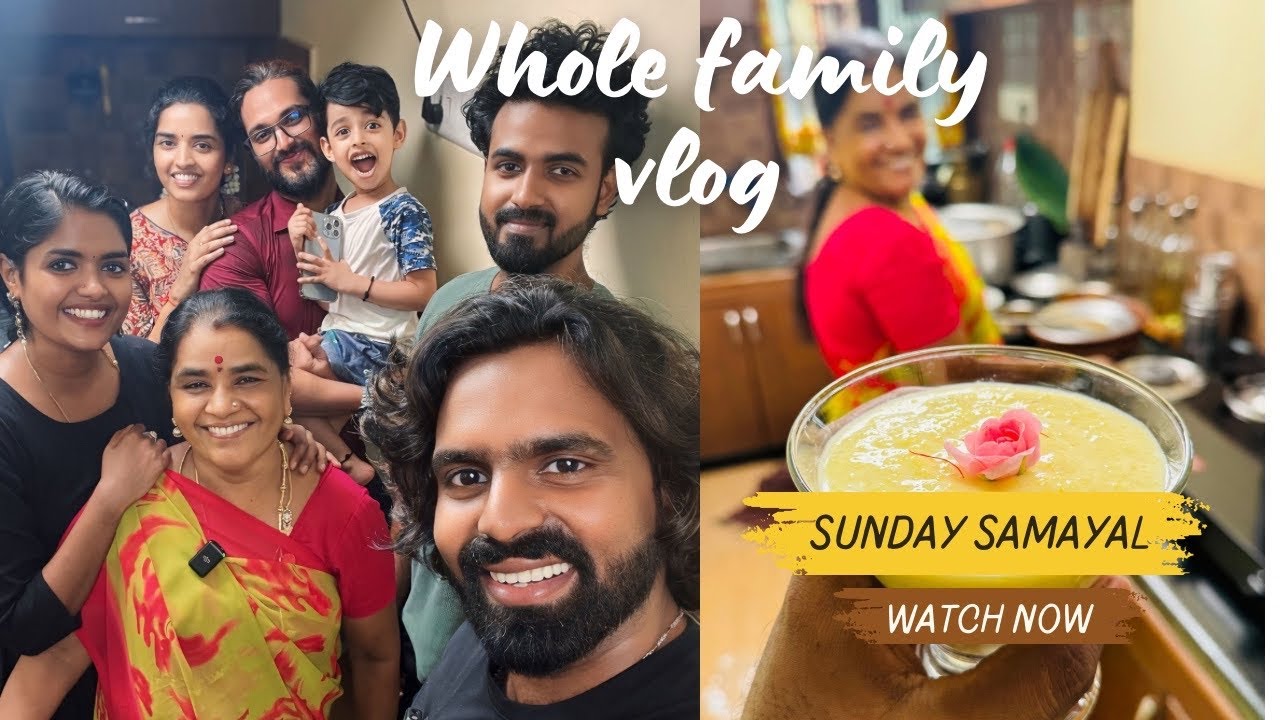 Whole family after a long time | Sunday samayal | ft.@gowtisowbi @Mrs.Wolften @Mrrockyy