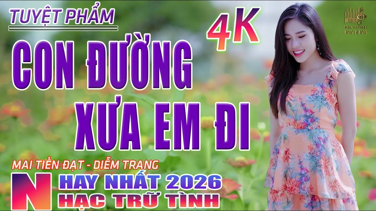 Con Đường Xưa Em Đi, Đường Tím Bằng Lăng🛑Nhạc Trữ Tình Hay Nhất 2026- Lk Bolero Nhạc Vàng Xưa Bất Hủ