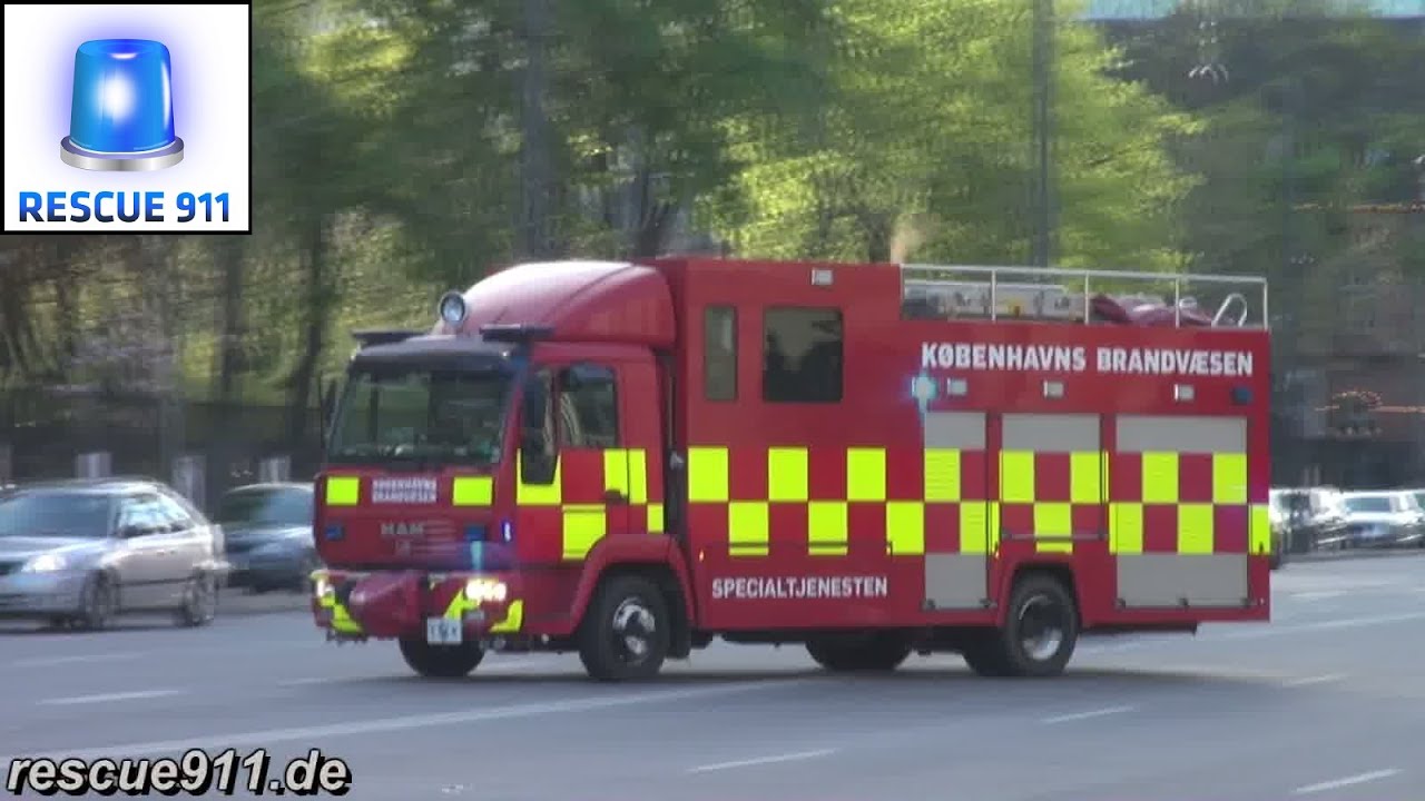 [5x Copenhagen Fire Department] i2 + p2 + i3 + i1 + fe18 + Laege + Politi