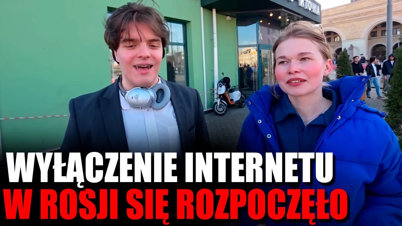 Reakcja Rosjan na odłączenie Rosji od internetu