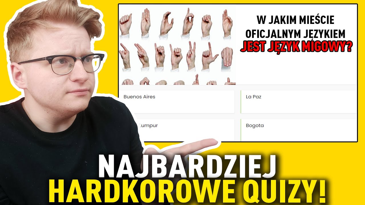 TO BYŁY GIGA CIĘŻKIE QUIZY od WIDZÓW!