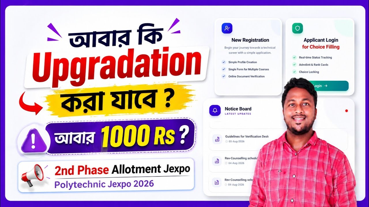 What are the problems with Upgradation? 2nd phase Allotment ll Polytechnic 2026 ll Who is eligible?