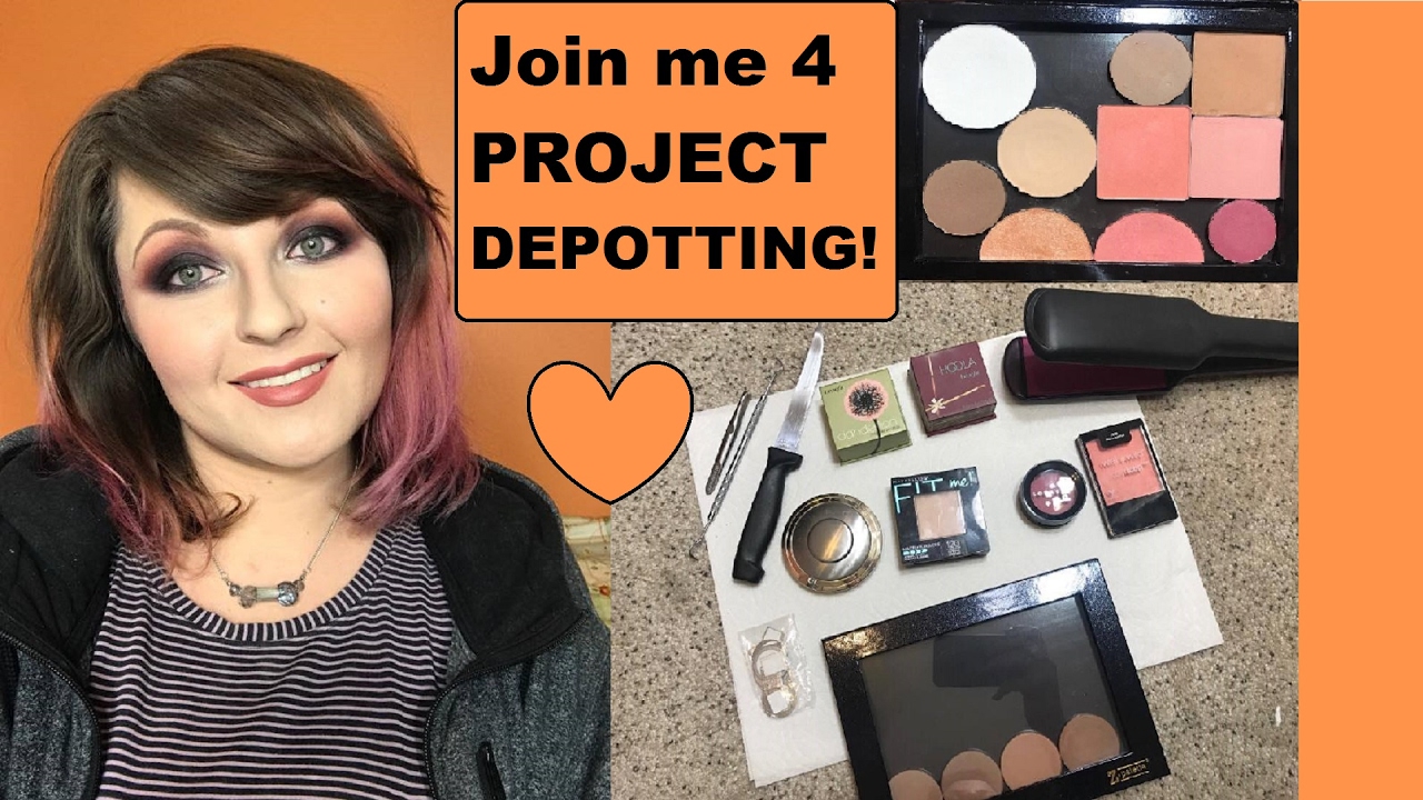 DE-POTTING MAKEUP 2017