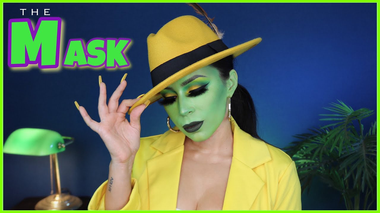 THE MASK tutorial l Easy halloween makeup