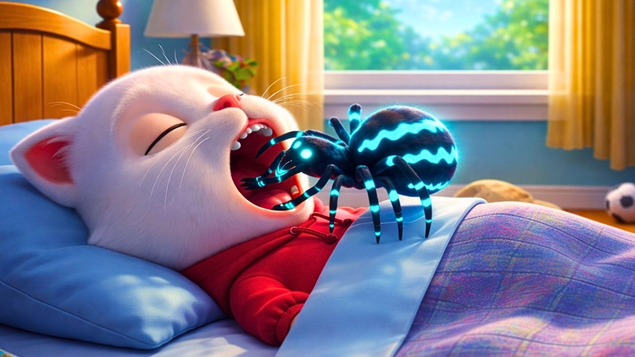 😱 OMG 🕷️ Kitten Faces a Mutant Spider 😲 The Most Unbelievable Battle