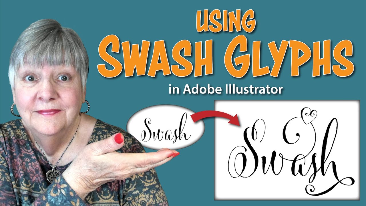 Использование глифов в Adobe Illustrator