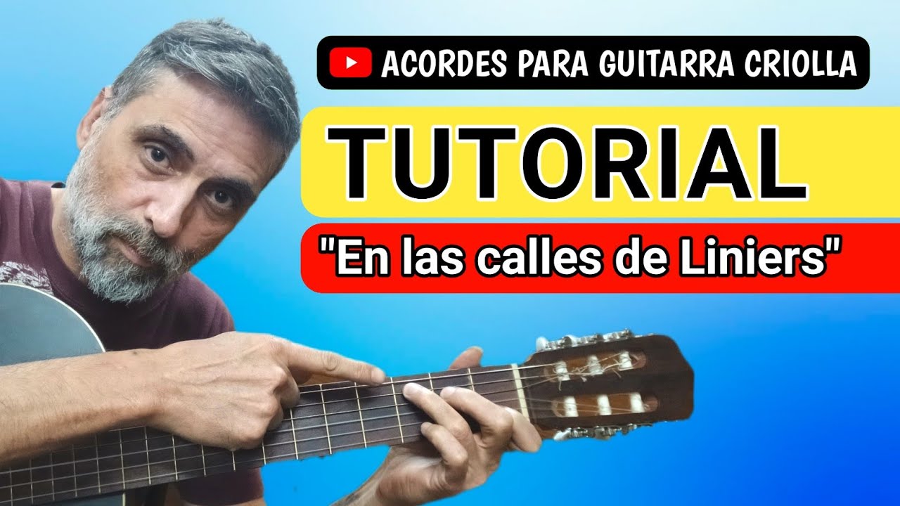 Cómo tocar HERMÉTICA En las calles de Liniers Acordes Para Guitarra Criolla