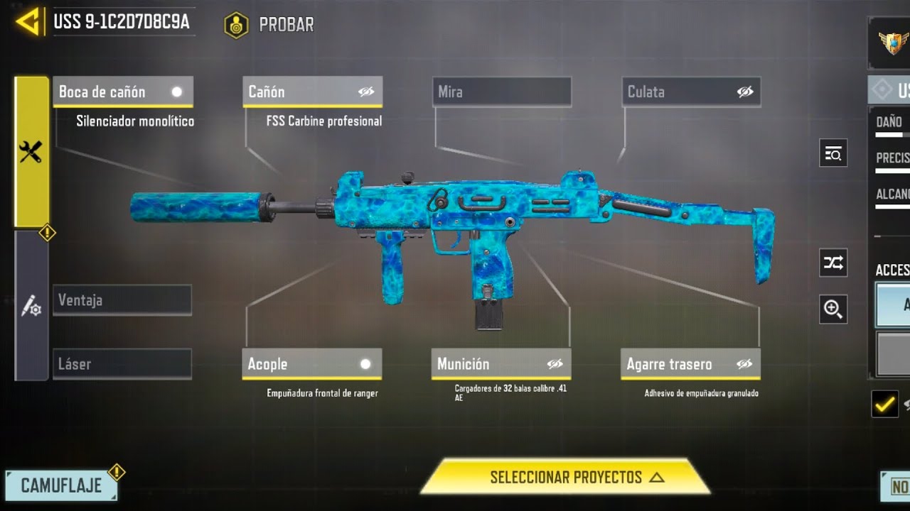 La mejor clase para la uss9 ( CALL OF DUTY MOBILE 