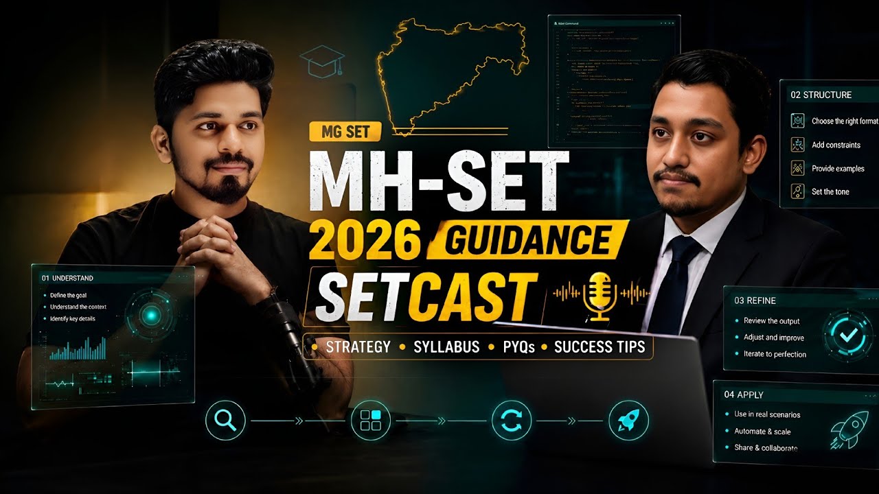 महाराष्ट्र  सेट 2026🔥 | Podcast 📢 | exam📝 |  मुलाखत🔊 | Preparation🔓